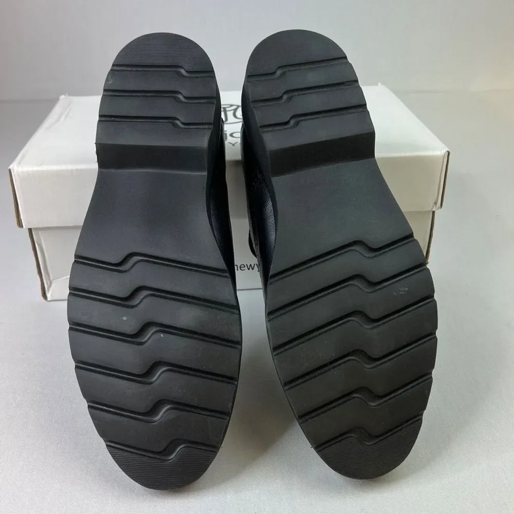 MARC‎ JOSEPH NEW YORK Man's Oxfords Freeman Street Dress Shoes Black Size 8.5